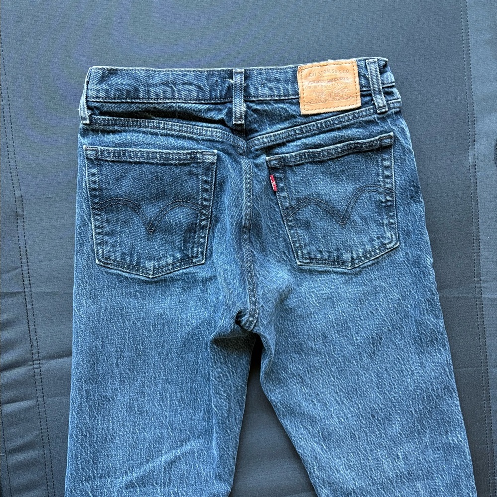 Levi’s Vintage Wedgie Black Jeans 25 Womens - Picture 6 of 8
